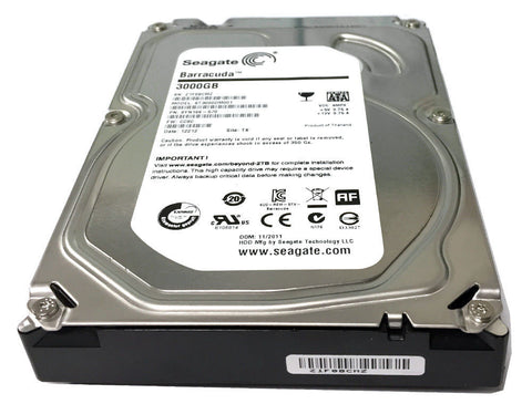 Seagate Barracuda 3 TB 3.5 Drive  7200 RPM