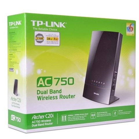 TP-Link Archer C20i Wireless AC750 Dual Band 4-Port Wi-Fi Router w/ USB
